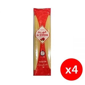 Al Worood Spaghetti 3+1x400gm