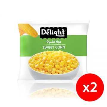 Delight Frozen Sweet Corn 2x400gm