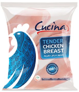 Cucina Frozen Tender Chicken Breast Iqf 1.8kg