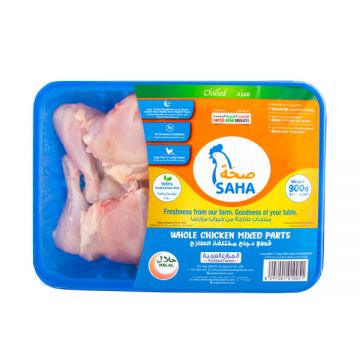 Saha Fresh Chicken Mixed Part 900gm
