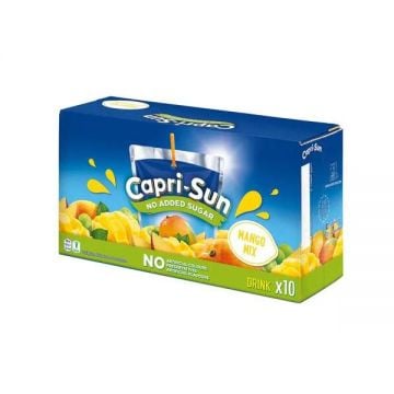 Caprisun No Added Sugar Mango Juice 10x200ml @spl