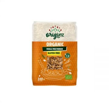 Originz Organic Pasta Fusili Multi Grain Gluten Free 340gm