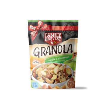 Family Harvest Granola With Apple & Cinnamon 250gm