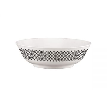 Kedge Serving Bowl 7.5" Mandala