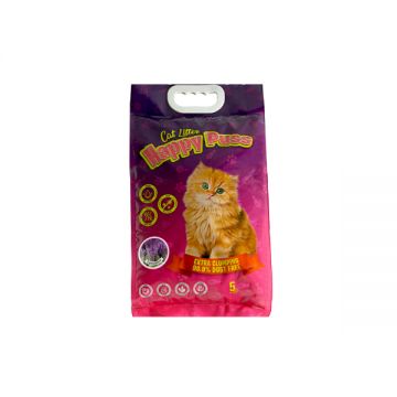 Happy Puss Extra Clumping Cat Lavender 5l