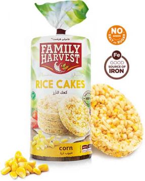 Family Harvest Mini Rice Cakes With Curry 50gm