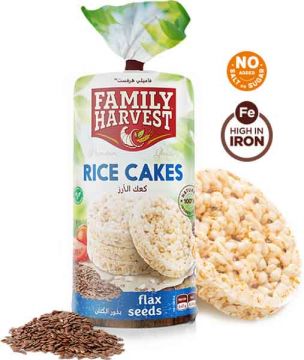 Family Harvest Mini Rice Cakes With Sea Salt 50gm