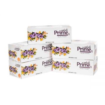 Prime Facial Tissue 200 Ply Pack Of 5
