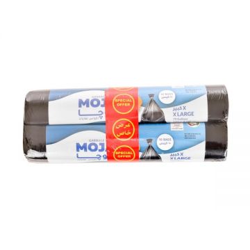 Moja Heavy Duty 10 Piece Garbage Bag Size 120cm X 140cm Pack Of 2