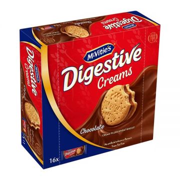 Mc Vities Digestive Creams Choco 16x40gm