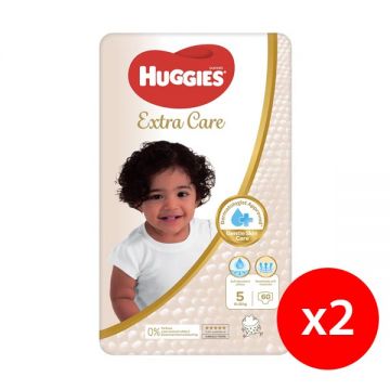 Huggies Baby Diaper Extra Care S5- 2x34 Pcs