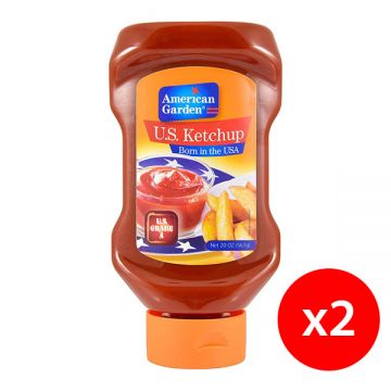 American Garden Tomato Ketchup 2x20 Oz @spl