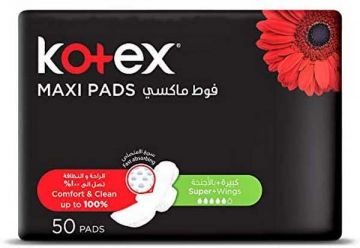 Kotex Maxi Slim Super Wing Coco Pad 50s