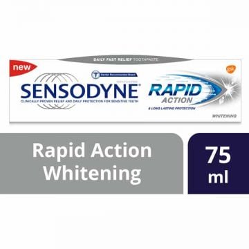 Sensodyne Toothpaste Rapid Action White