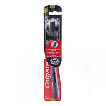 Colgate Toothbrush 360 Black Medium