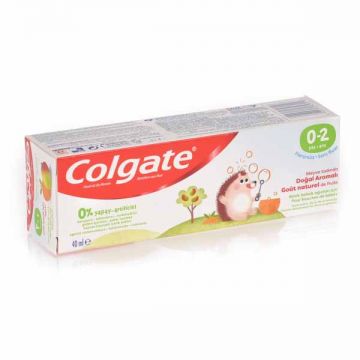 Colgate Kids Toothpaste 0 2 Year Natural Fruity 40ml