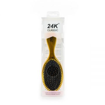 24k Detanglng Hair Brush Gold