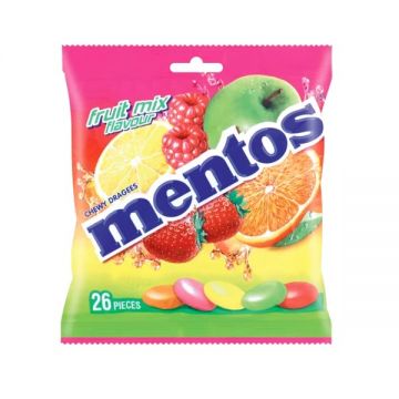 Mentos Mix Fruit Candy Bag 70.2gm