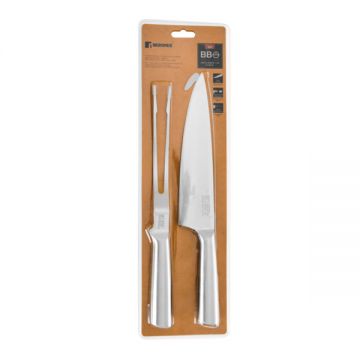 Bergner Bbq Set Knife+meat Fork