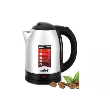 Sanford Stainless Steel Electric Kettle 1.6 Liter