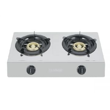 Sanford Stainless Steel Gas Stove 2 Burners -sf5222gc Black