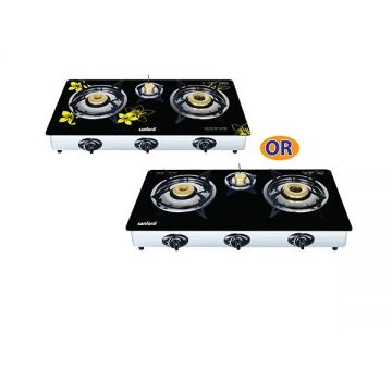 Sanford Glass Gas Stove 3 Burner