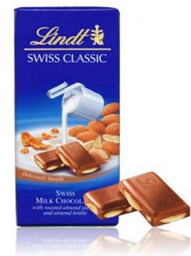 Lindt Chocolate Milk Lindor With Almond