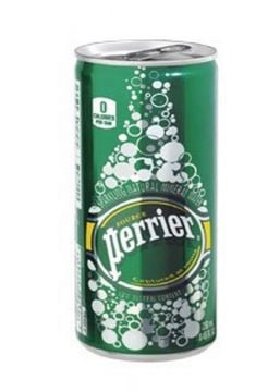 Perrier Slim Can Water