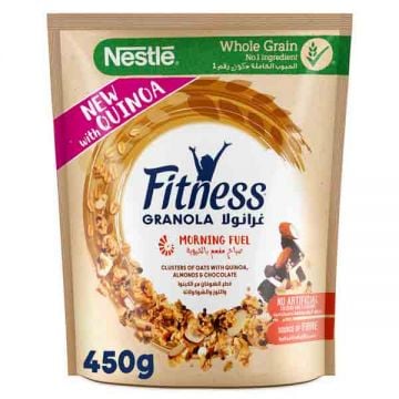 Nestle Fitness Granola Quinoa Choc Nnuts