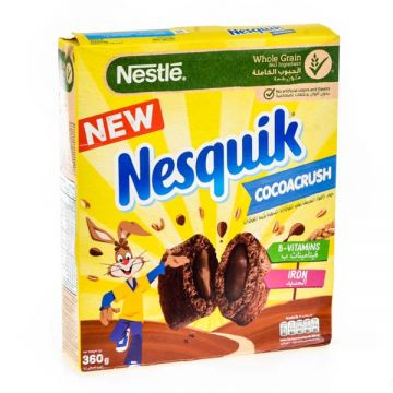 Nestle Nesquik Cereal Cocoa Crush 360gm