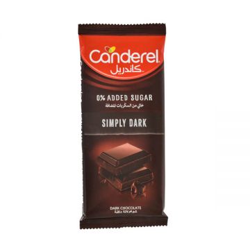 Canderel Chocolate Simply Dark 100gm