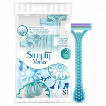 Gillette Simply Venus 2 Razor (8s+4s)