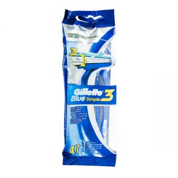 Gillette Blue Simple3 4