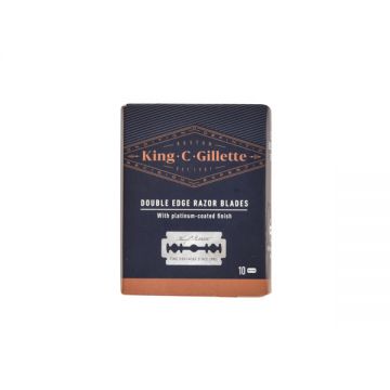 King C Gillette Double Edge Blades Pack Of 10
