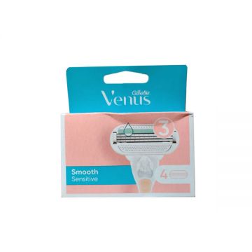 Gillette Razor Venus Smooth Sensitive Cartridges 4 Count