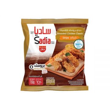 Sadia Frozen Broasted Chicken Strips 750gm