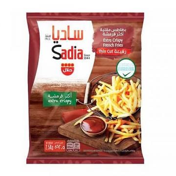 Sadia Crispy French Fries 6mm- 2.5kg