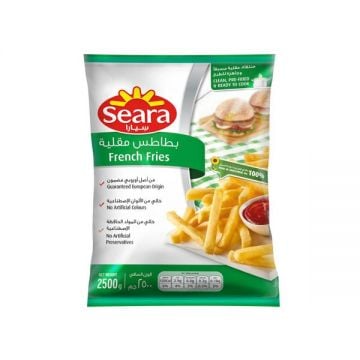 Seara Frozen French Fries 9mm 2.5 Kg