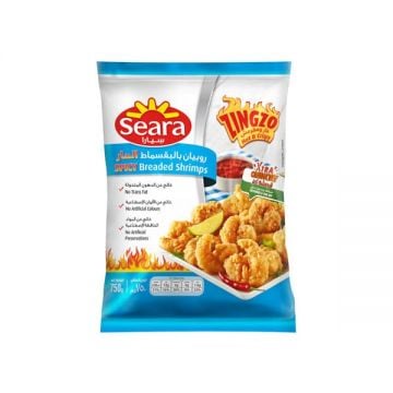 Seara Frozen Breaded Shrimps Spicy 750 Gm