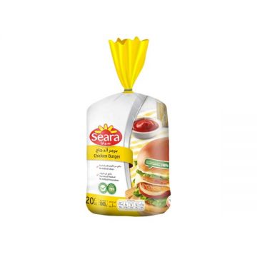 Seara Frozen Un-breaded Chicken Burger 1000 Gm