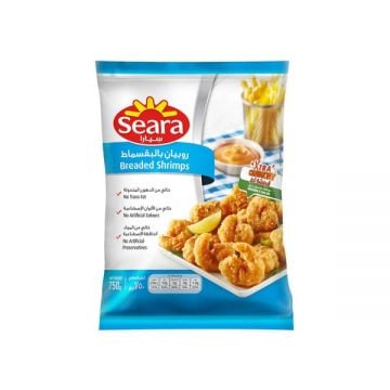 Seara Frozen Breaded Shrimps 750 Gm