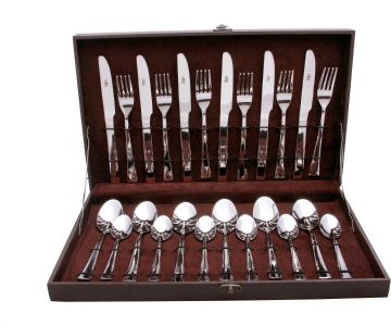 Platinum Care 24pc Silver Teaspoon In Pvc Bx