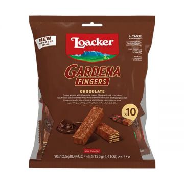 Loacker Gardenia Chocolate Fingers 125gm