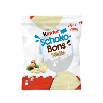 Kinder Schokobons White Chocolate 200gm