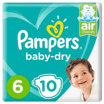 Pampers Diaper Active Baby M7 S6 10