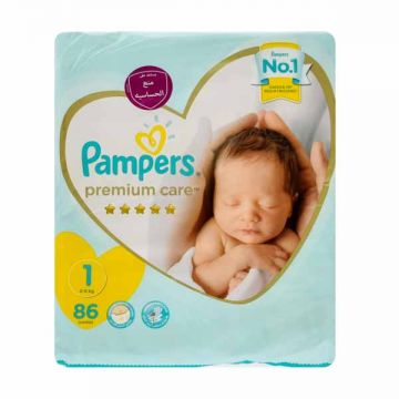 Pampers Premium Care P7 S1 Jumbo Pack 86