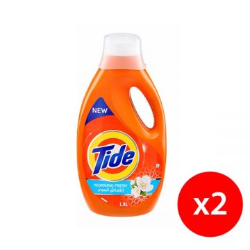 Tide Detergent Liquid Morning Fresh 2x1.8 Liter