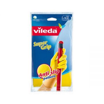 Vileda Grip Household Large Gloves