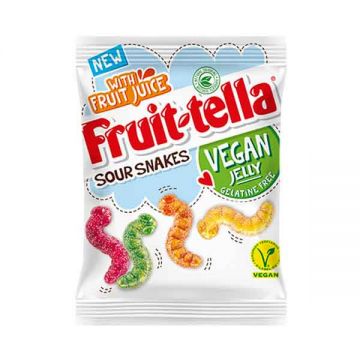 Fruittella Fruitella Vegan Jellie Sour Snakes