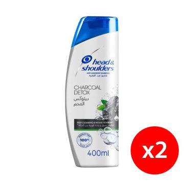 Head & Shoulder Shampoo Charcoal 2x400ml